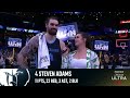 Walk Off Interview with Steven Adams after the win over the Sacramento Kings