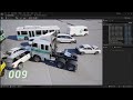 Unreal Engine 5 - Destructible Vehicles (Matrix Awakens Demo)