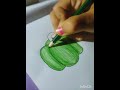 how to draw a capsicum step by step #very easy#drawing#vedio#art #