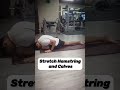 stretch hamstring and calves #yogtuber #stretching #yoga