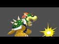 Bowser eats a Mega Mushroom