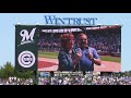 National Anthem at Wrigley 9/10/17