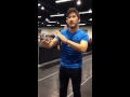 Vidcon 2015 Markiplier Does The Foot Thing