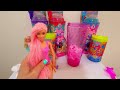 Asmr Huge Slime Barbie POP COLOR REVEAL collection unboxing No talking