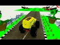 MONSTER TRUCKS vs PLANTS VS ZOMBIES in Teardown