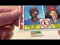Opening Two 1981 And Two 1984 Topps Rack Packs