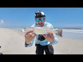 Surf Fishing w/ LIVE SHRIMP for Anything That Bites!!