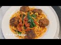 Simple Meatball Recipe | Linguine | Cook With Me