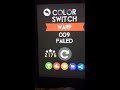 Color switch new 2 game modes ( slow and WARP )😀