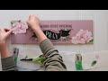 DIY Sign Using Dollar Tree Wall Decals