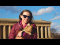 Ruby The Havanese Puppy Visits The Parthenon in Nashville