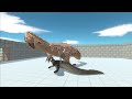 Plateosaurus vs ALL UNITS ARBS Animal Revolt Battle Simulator