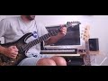 Bass and Guitar improv - Fusion Jazz Funk Bass Backing Track in Gm