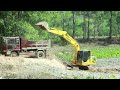 Great pond digging techniques With truck team