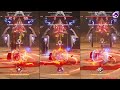 Arlecchino C0 Gladiator vs Crimson vs Shimenawa Best Artifacts Comparison