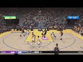 NBA 2K24 D. Fox Crafty Layup VS Gsw