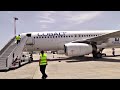 Cobalt Air First Flight - A320 from LCA to ATH - New Airline's Inaugural Flight - GoPro Wing View