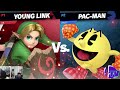 Shark Tank #105 Losers Round 5 - Kyros (Young Link) Vs. Pastor (Pac-Man) - SSBU Tournament