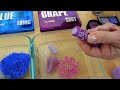 Purple vs Green - Mixing Makeup Eyeshadow Into Slime ASMR