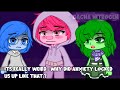 Outside in (Anxiety lost control.. inside out 2 ) ||Gacha meme|| Part 10