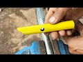 cara membuat klem kawat untuk selang || hose clamps