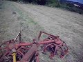 Fordson Major 6 cylinder turning the hay