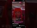 Nicki Minaj Instagram Live 7/12/22 Explaining What Happened In The UK on 7/11/22