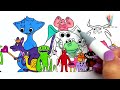 Garten Of Banban Chapter 4 New Coloring pages / Color All New Monsters / Cartoon - On & On [NCS]