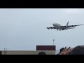 A 380 aterrizando en 05R AICM