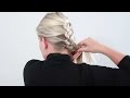 How To French Braid Your Own Hair (THE EASIEST 5 MINUTE BRAID!) Real-Time Talk Through - PART 1