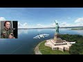 F-14 TOMCAT LOW FLYING THROUGH NEW YORK CITY
