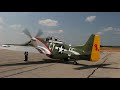 P-51 start up and taxi