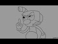 Cuphead show played the cuphead Game (Animatic)