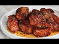 Honey Butter Garlic Glazed Salmon Bites