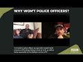 Why won't police officers talk with Ben Pearson (police officer) | MANUP?