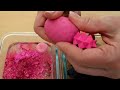 Black vs Teal - Mixing Makeup Eyeshadow Into Slime ASMR