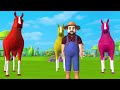 Color Cows Crocodiles and Horse Farm Adventures Farm Animals Comedy Video Collection 3D Cartoons