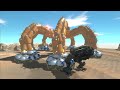 Sandworm Circle vs ALL UNITS ARBS Animal Revolt Battle Simulator