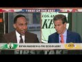 LOOK AT ME! 🗣️ Mad Dog challenges Stephen A.'s Lakers-Celtics argument 🍿 | First Take