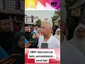 Ismail Sabri, jika kwsp nak bantu, silakan bantu dengan ikhlas tanpa cagaran