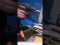 Cutting a Strike plate in Hollow Metal Frame