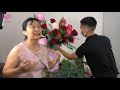 Hướng Dẫn Cắm Bình Hoa Cúc Mẫu Đơn Mix Hồ Điệp - Dạy Cắm Hoa Mở Shop( Tập 31) - Flower Arrangement