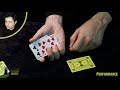 Easy card technique - The Glide 2 methods performance & tutorial