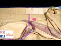 How to Cut Wrap Top with Leg of Mutton Sleeve