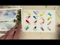 My 8 Colour Summer Watercolour Palette: Schmincke, QoR, Rosa, Rembrandt, Roman Szmal & Sennelier