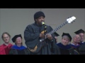 Victor Wooten 2016 Commencement Speaker for the University of Vermont Rubenstein School