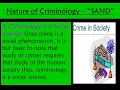 Introduction to Criminology- Lesson 1