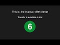 R142A 4 Train Announcements l From Utica Avenue to 3rd Avenue-138th Street