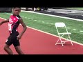 Kamar 9/10 boys 100m Track Houston 35th Anniversary Championship meet 2024. #trackandfield