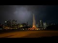 Lightning Show at Buckingham Fountain, Chicago